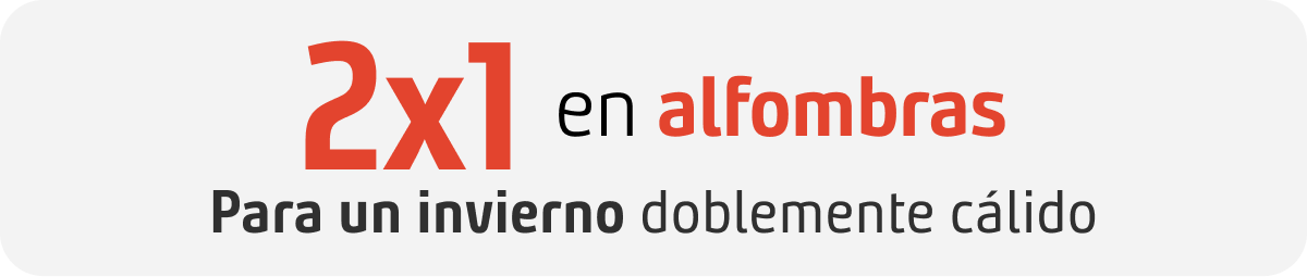 2x1 en frazadas